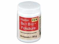 Vitamin B6+B12+Folsäure Kapseln 60 St
