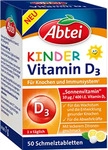 PZN-DE 17261182, Abtei Kinder Vitamin D3 Schmelztabletten 50 St, Grundpreis: &euro;