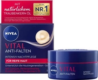 PZN-DE 11327804, Nivea Visage Vital aufbauende Nachtpflege 50 ml Nachtcreme,