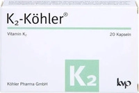 PZN-DE 11335330, K2-K&ouml;hler Kapseln 20 St, Grundpreis: &euro; 0,42 / St&uuml;ck