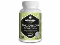 Ginkgo Biloba 100 mg hochdosiert vegan Kapseln St