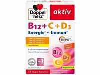 PZN-DE 16830614, Doppelherz B12+C+D3 Depot aktiv Tabletten 30 St