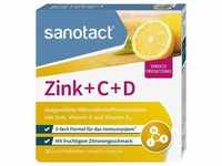 Zink+C+D Lutschtabletten sanotact 20 St