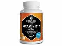 Vitamin B12 500 μg hochdosiert vegan Tabletten 180 St