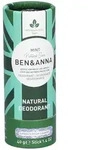 Ben & Anna Natural Deodorant Papertube Mint 40 g Stifte