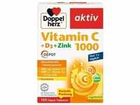 Doppelherz Vitamin C 1000+D3+Zink Depot Tabletten 100 St