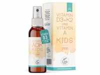 Little Wow Vitamin ADK Kids D3 K2 A Kind.veg.Spray 25 ml Spray