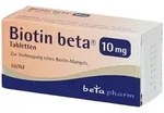 Biotin Beta 10 mg Tabletten 50 St