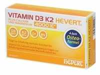 Vitamin D3 K2 Hevert plus Ca Mg 4000 Ie/2 Kapseln 60 St