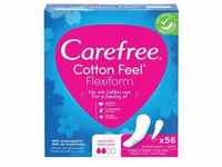 Carefree - Slipeinlagen 'Cotton Feel Flexiform' ohne Duft 56 St Inkontinenzslip