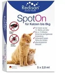 Redisan Spot-on gegen Zecken+Fl&ouml;he f.Katze bis 8kg 5x2 ml Ampullen