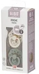 Bibs Fopspeen Boheme Sage - Ivory 6-18 Maanden 2 St Sauger