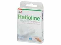 Ratioline protect Gelpflaster 4,5x7,4 cm 5 St Pflaster