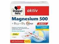 Doppelherz Magnesium 500+B12+D3 Depot Direct Pell. 60 St Pellets