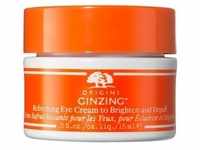 Origins GinZing Refreshing Eye Cream to Brighten and Depuff Warm 15 ml...