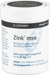 PZN-DE 03132995, Dr. Enzmann Zink II MSE 1,25 mg Tabletten 120 St, Grundpreis: &euro;