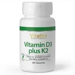 Vitamin D3 5000 I.e. plus K2 200 &mu;g Kapseln 90 St