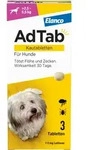 Adtab 112 mg Kautabletten f&uuml;r Hunde >2,5&mdash;5,5 kg 3 St