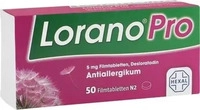 PZN-DE 10090197, Lorano Loranopro 5 mg Filmtabletten 50 St, Grundpreis: &euro; 0,30 /