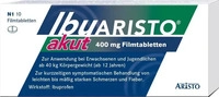 PZN-DE 16160272, Aristo Pharma Ibuaristo akut 400 mg Filmtabletten 10 St, Grundpreis: