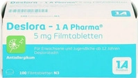 PZN-DE 12546750, 1 A Pharma Deslora-1A Pharma 5 mg Filmtabletten 100 St, Grundpreis: