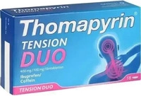 PZN-DE 15420191, Thomapyrin Tension DUO 400 mg/100 mg Filmtabletten 18 St,