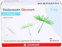 PZN-DE 09782984, Desloratadin Glenmark 5 mg Tabletten 50 St, Grundpreis: &euro; 0,27