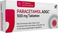 PZN-DE 17502473, Zentiva Paracetamol Adgc 500 mg Tabletten 10 St, Grundpreis: &euro;