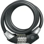 ABUS Spiralkabelschloss Raydo Pro 1450/185 black TexKF