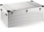 Aluminiumbox L1192xB790xH515mm 415 l mit Klappverschluss und Stapelecken