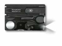 Victorinox SwissCard Lite, schwarz transparent, LED weiss