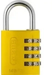 Abus Aluminium-Zahlenschloss 145/40 gelb