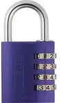 Abus Aluminium-Zahlenschloss 145/40 lila