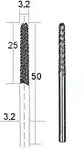 Proxxon HM-Raspelfr&auml;ser, 3,2 mm
