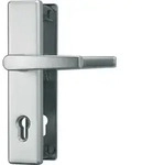 ABUS T&uuml;rschutzbeschlag HLS214 DD (beid. Dr&uuml;cker) in F1