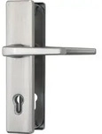 ABUS T&uuml;rschutzbeschlag HLS214 DD (beid. Dr&uuml;cker) in F9