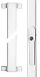 ABUS Fenster-Stangenschloss FOS550 wei&szlig; AL0145 in Fenstergriff-Optik