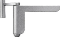 ABUS Aug. Bremicker S&ouml;hne ABUS T&uuml;rschlie&szlig;er 2603 f&uuml;r leichte Zimmert&uuml;ren, silber