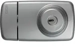 ABUS T&uuml;rzusatzschloss 7025 silber EC550 SB verschiedenschlie&szlig;end
