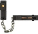 ABUS T&uuml;rkette SK78 abschlie&szlig;bar braun