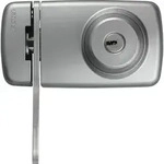 ABUS T&uuml;rzusatzschloss 7035 silber mit Sperrb&uuml;gel EC550 EK verschiedenschlie&szlig;end