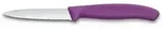 Victorinox Swiss Classic Gem&uuml;semesser, Wellenschliff, Mittelspitz, 8 cm,...