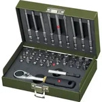 Proxxon Feinmechanikersatz mit 1/4"-MICRO-Bit-Ratsche, 36-teilig