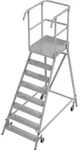 Krause STABILO Professional Podestleiter fahrbar einseitig begehbar 1x8 Stufen