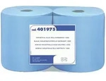 Papernet Putztuchrolle 2-lagig 36 &times; 37,3 cm blau &ndash; 1.000 Blatt, 2er Pack