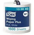 Tork Starke Mehrzweck-Papierwischt&uuml;cher Wei&szlig; W1, 1 &times; 1.500 Blatt, 130040