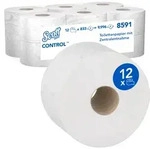 Scott Control Zentralentnahme Toilettenpapier, 2-lagig, Wei&szlig;, 12 x 833 Blatt