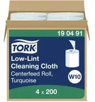 Tork Fusselarme Reinigungst&uuml;cher Nachf&uuml;llung T&uuml;rkis W10,...