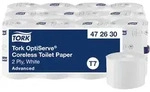 Tork OptiServe&reg; H&uuml;lsenloses Toilettenpapier Wei&szlig; T7