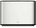 Tork Spender f&uuml;r Mini Jumbo Toilettenpapier Edelstahl T2, Geschlossen, Image Lin...
